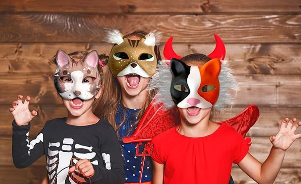 Katzenmasken-Werkstatt